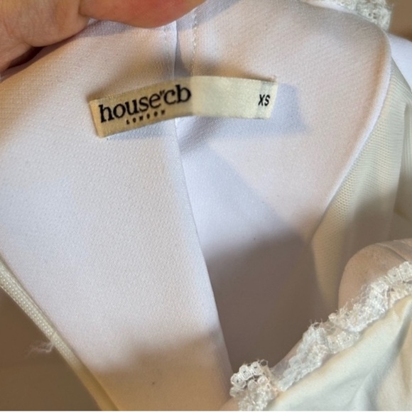 House of CB Matilda Puff Sleeve Corset Dress - Picture 8 of 9